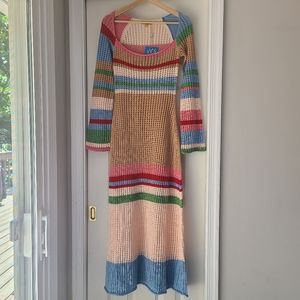 VRG GRL | Crochet Maxi Dress